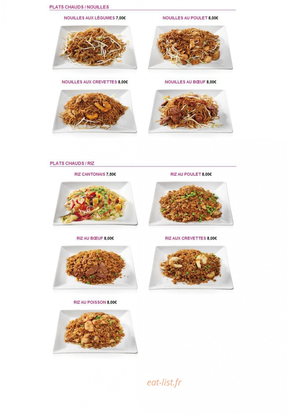 Sushi Tori — carte page 13