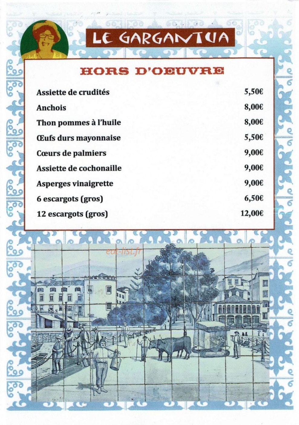 Le Gargantua — carte page 1