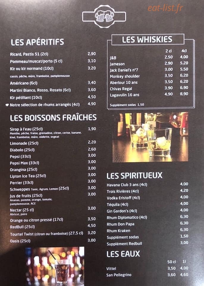 La Fabrik — carte page 4