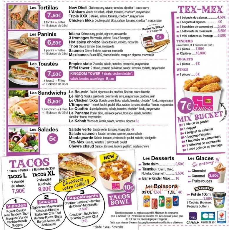 So Delicio — carte page 4