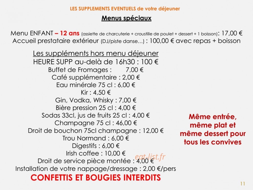 Golf des Templiers — carte page 11