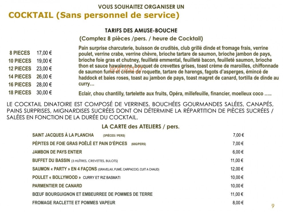 Golf des Templiers — carte page 19