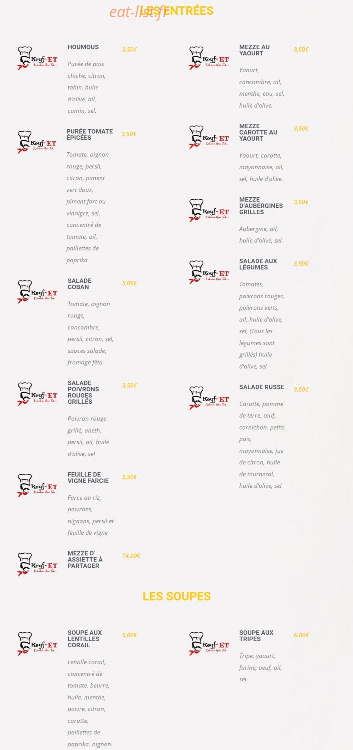 Keyf-et — carte page 2