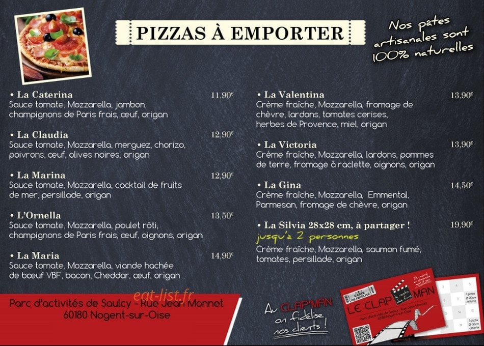 Le Clap'man — carte page 14