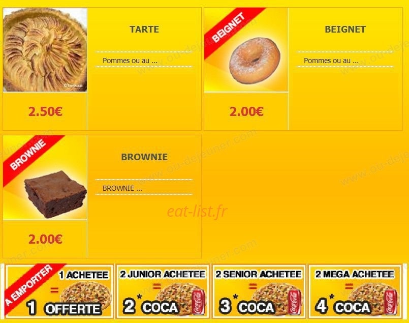 La Pause Pizza — carte page 6