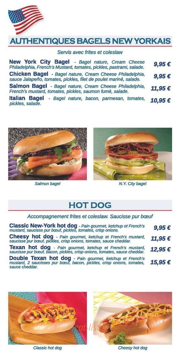 Happy Diner — carte page 4
