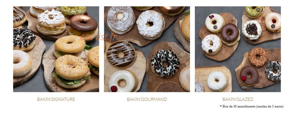 Bakin'Donuts — carte page 6