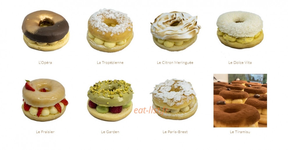 Bakin'Donuts — carte page 3
