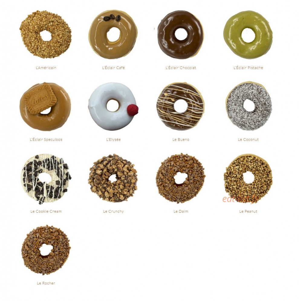 Bakin'Donuts — carte page 2