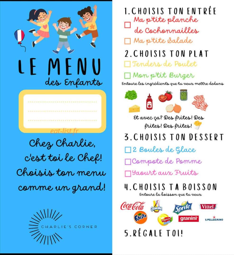 Charlie's Corner — carte page 2