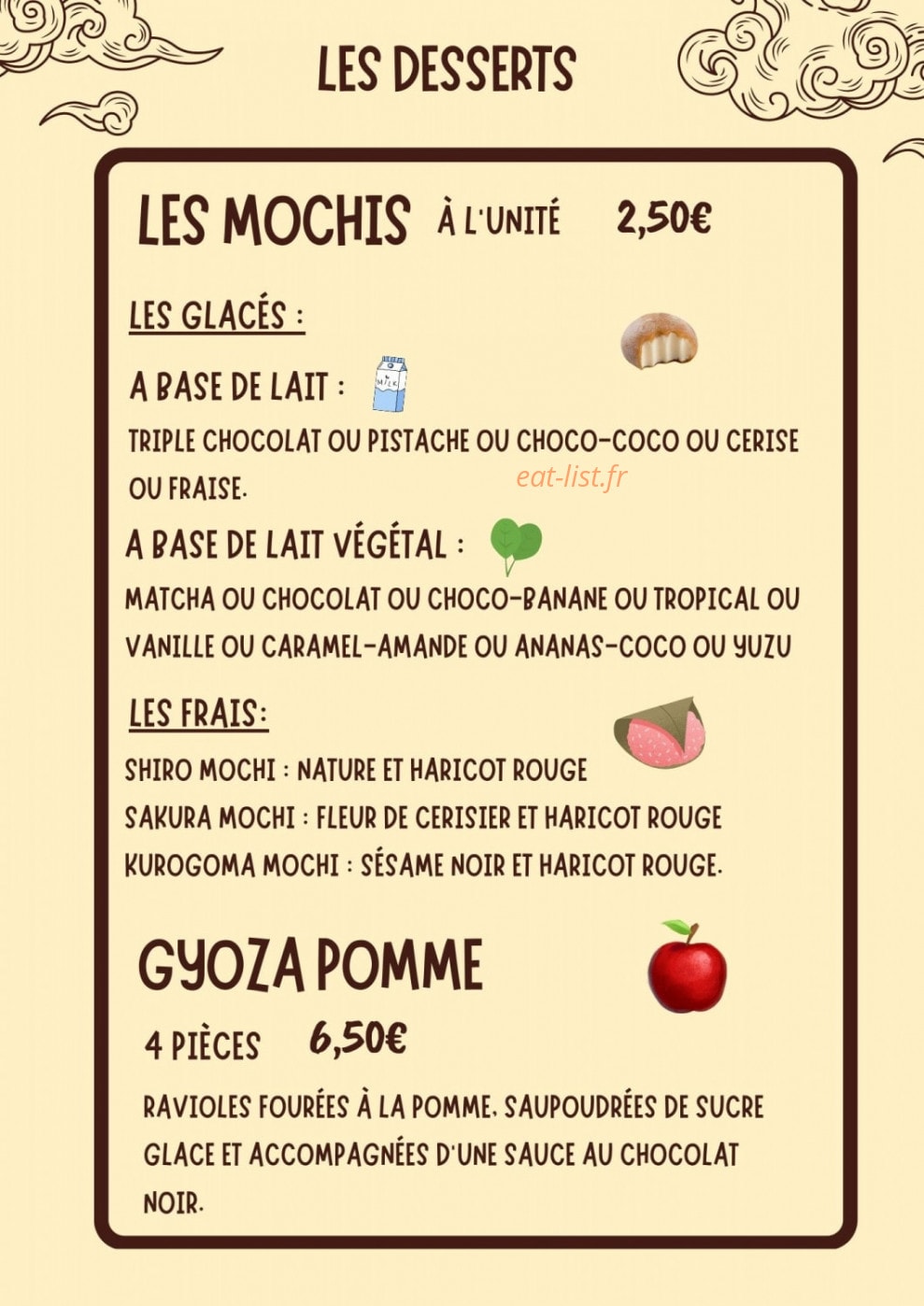 Chibi Ramen — carte page 4