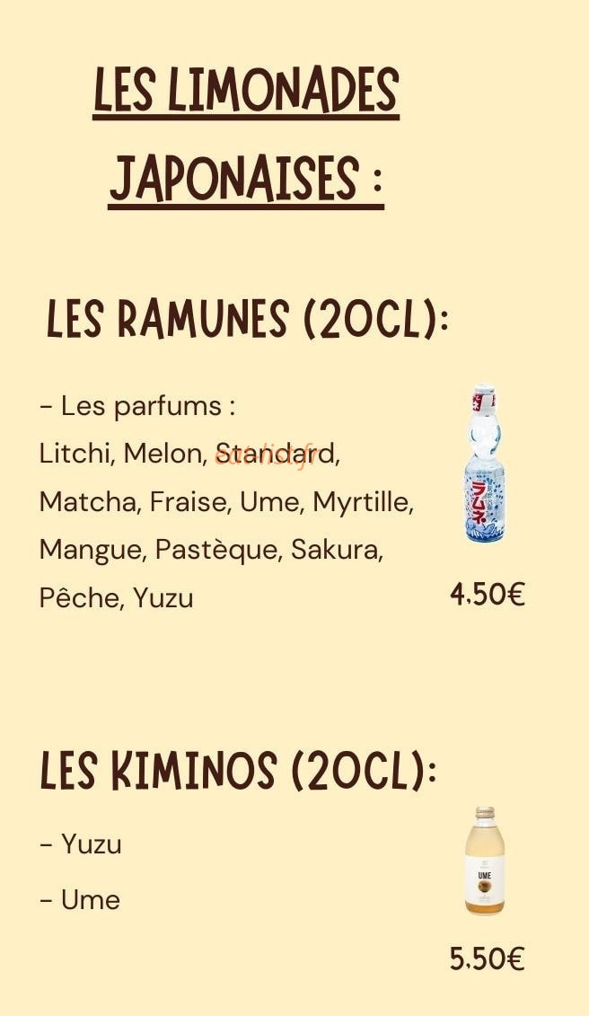 Chibi Ramen — carte page 7