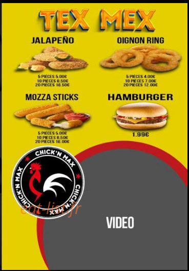 Chick'n Max — carte page 4