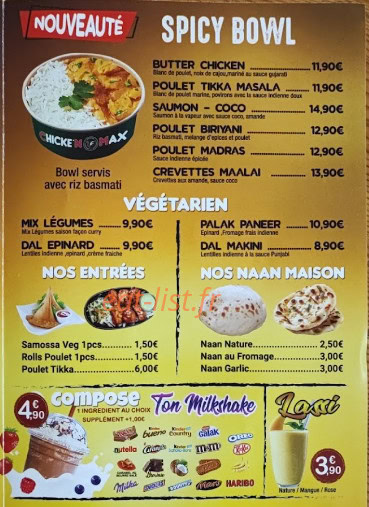 Chick'n Max — carte page 10