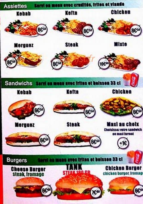 Flash Kebab — carte page 3
