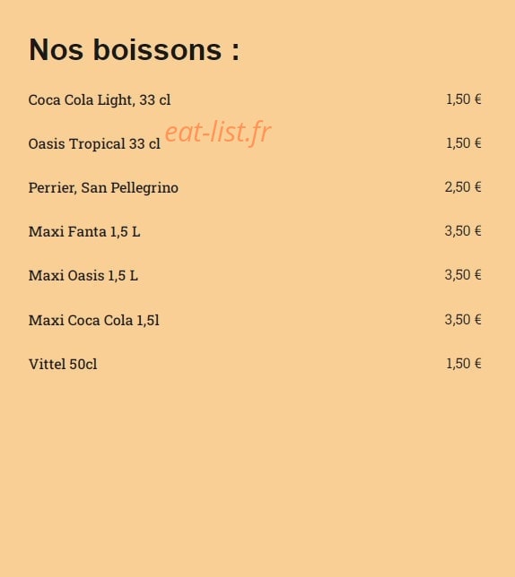 Justcouscous et  co — carte page 5