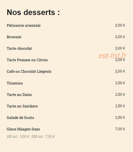 Justcouscous et  co — carte page 4