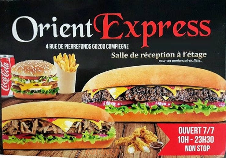 L'orient Express — carte page 1
