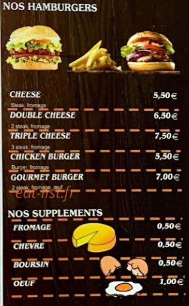 Le Gourmet — carte page 6