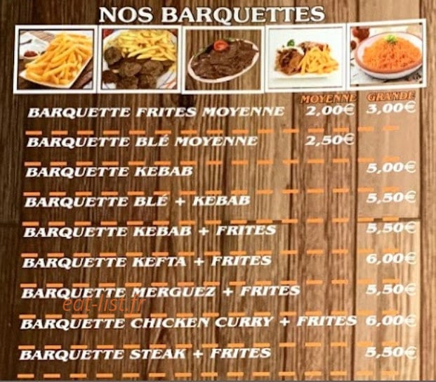 Le Gourmet — carte page 2