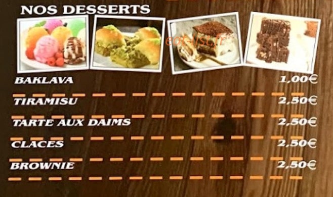 Le Gourmet — carte page 4