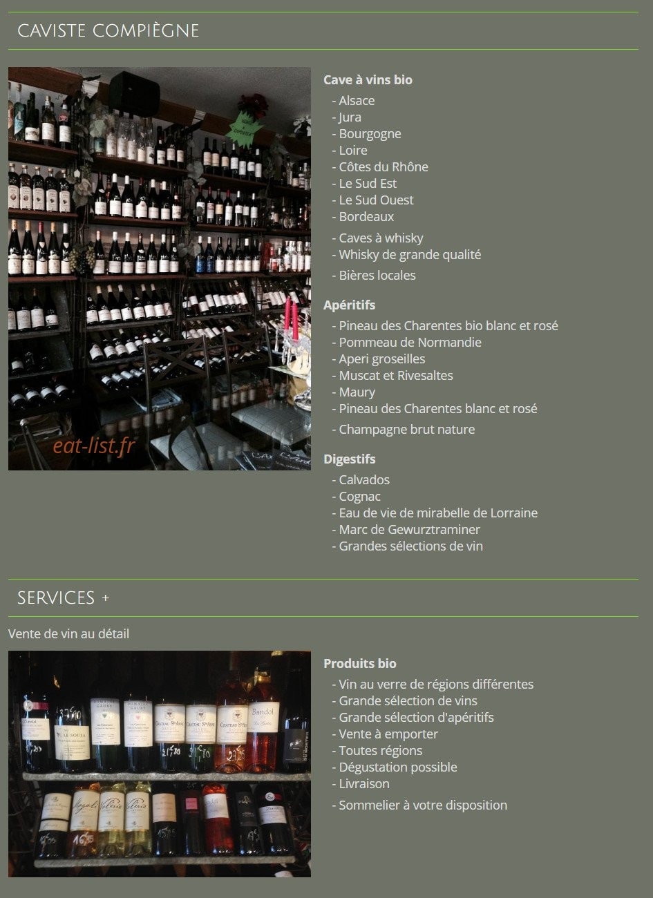 Les Accordailles — carte page 2