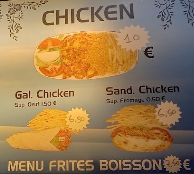 Resto Kebap — carte page 2