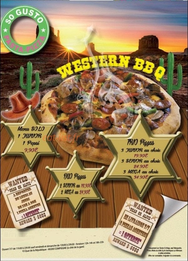 So GuSTo — carte page 1