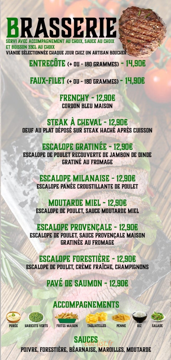 Tasty Food — carte page 3