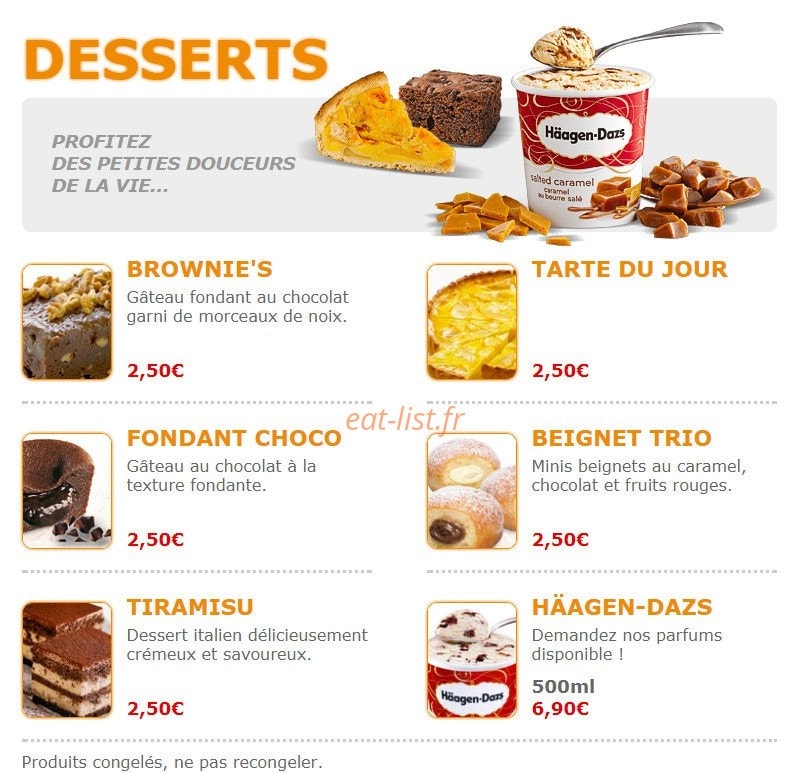 Pizza Crousty — carte page 8