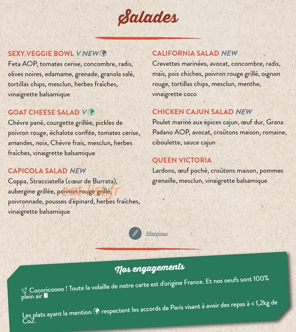 Au Bureau — carte page 6