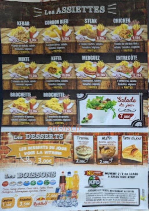 café des Sports — carte page 4