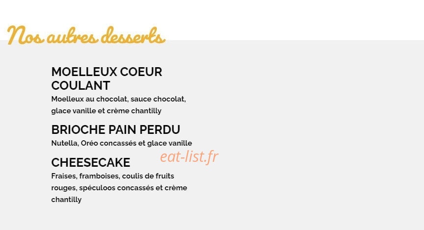 Crêpe Touch — carte page 7