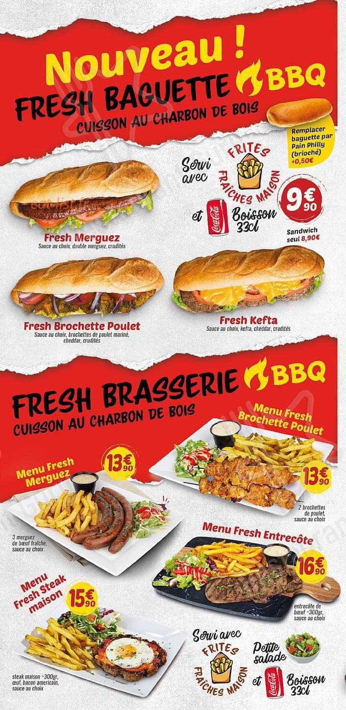Fresh King — carte page 3