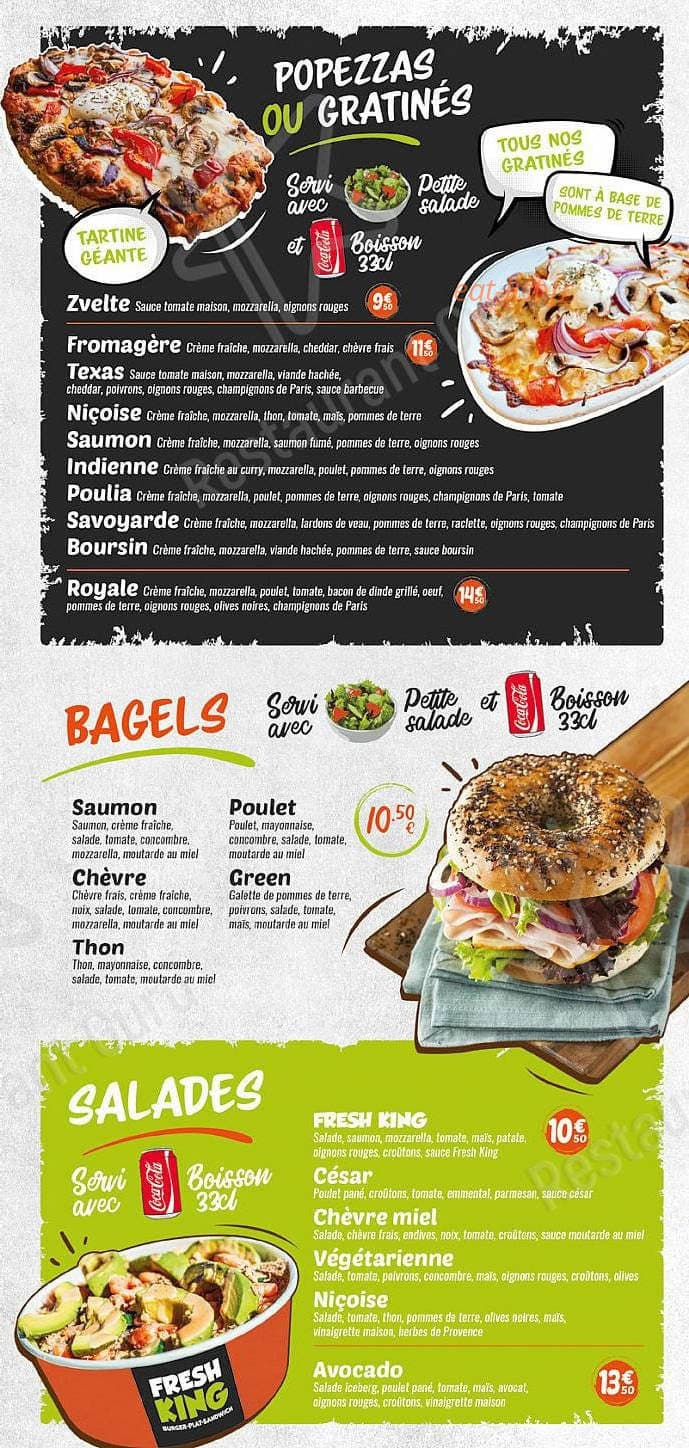 Fresh King — carte page 5