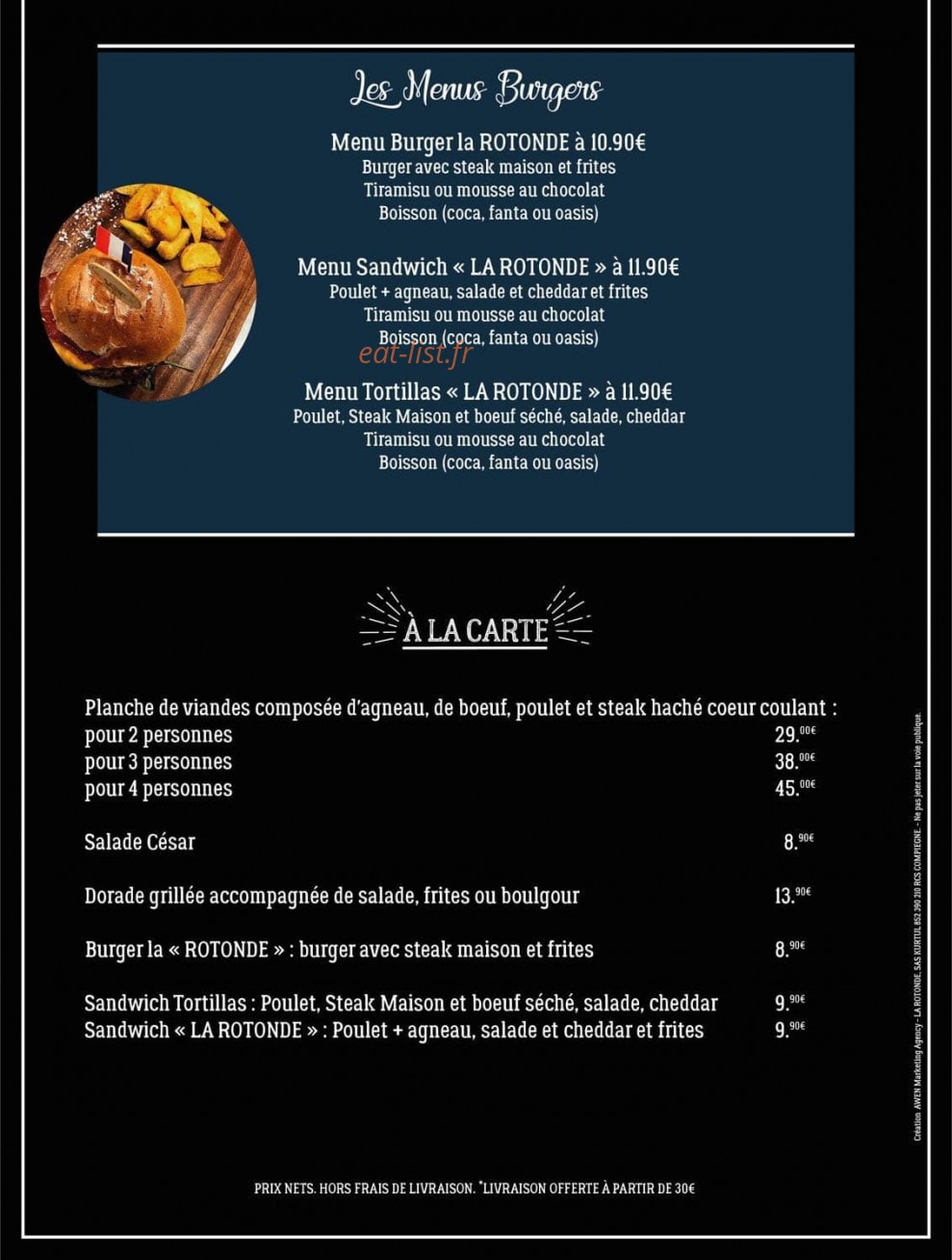 La Rotonde — carte page 1