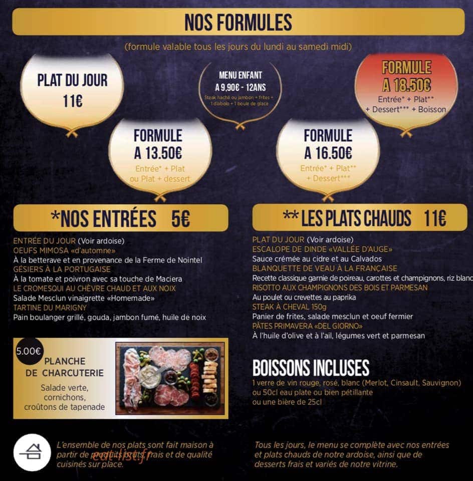 Le Marigny Chambly — carte page 1