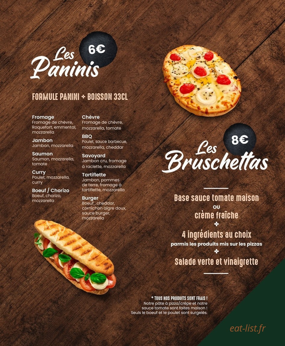 Chez Damien — carte page 6