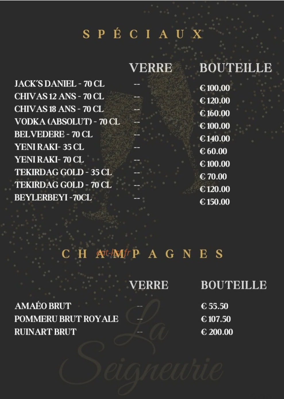 La Seigneurie — carte page 9