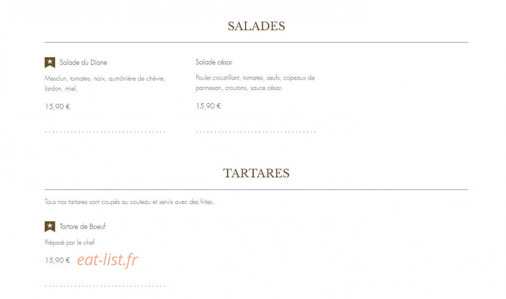 Le Diane — carte page 3