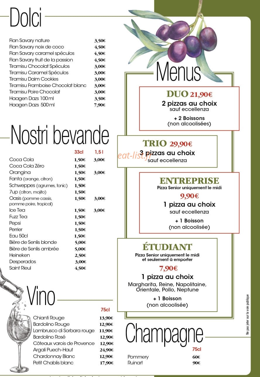 Casa Italia — carte page 4