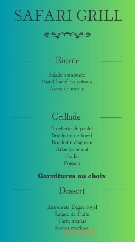 Afro regal — carte page 9