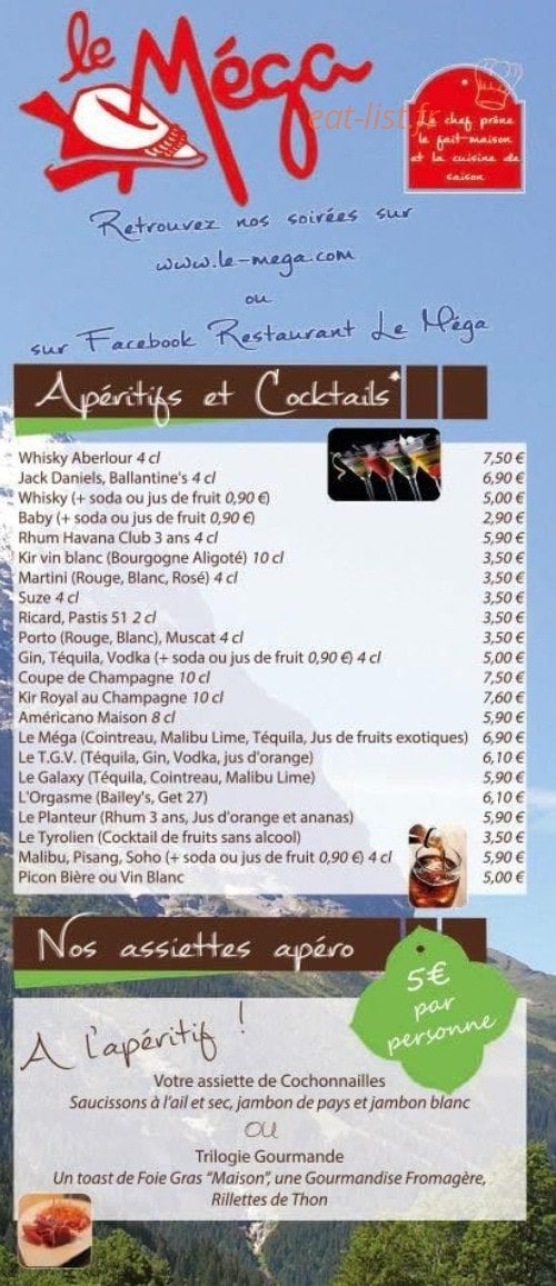 Le Méga — carte page 1