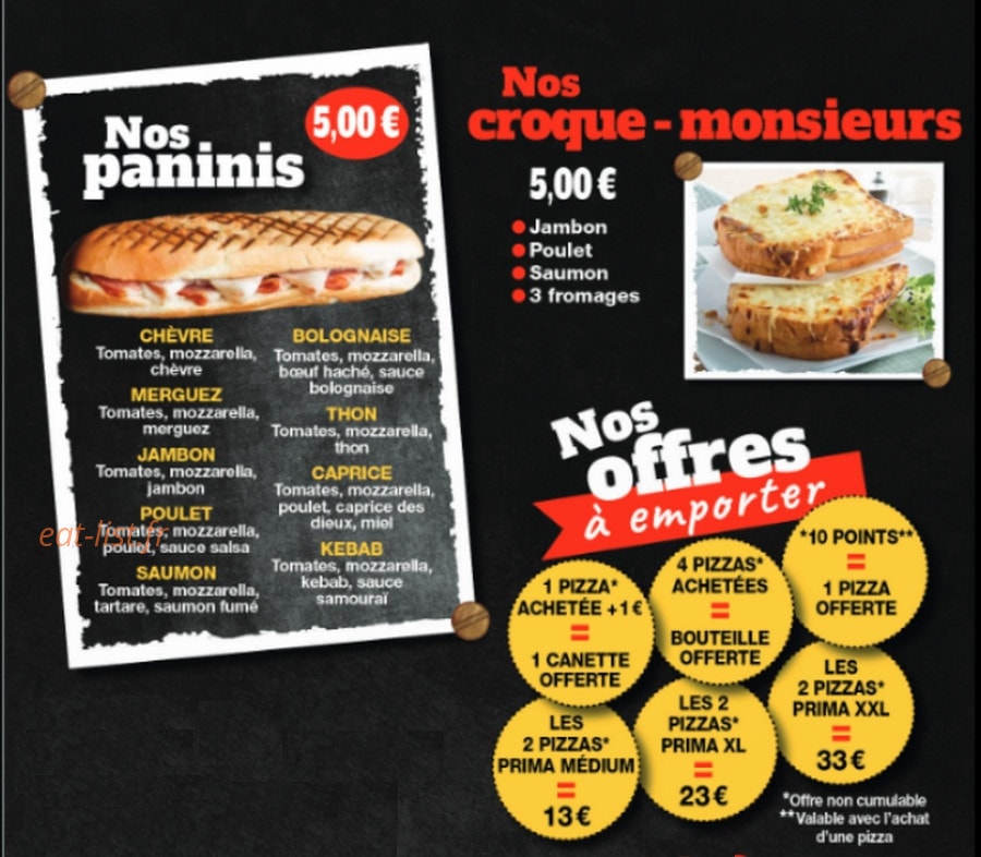 Pizza Pinos — carte page 4