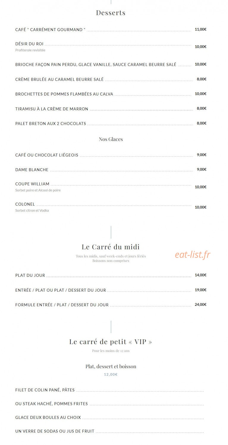 Le Carré — carte page 2