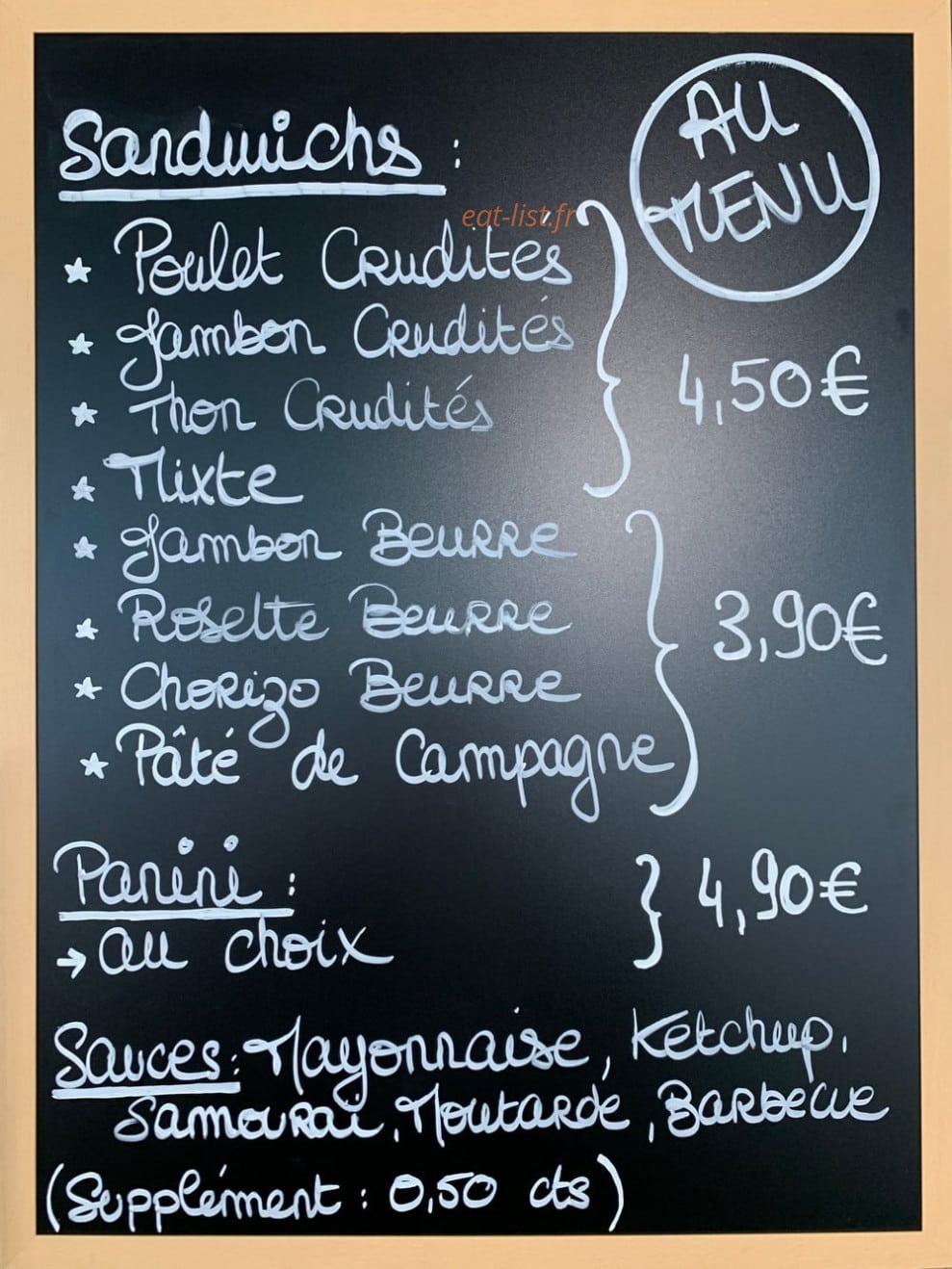 Le Sully — carte page 1