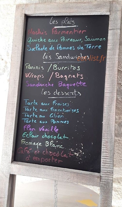 Les recettes de Papa — carte page 1