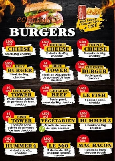 Le Miam's — carte page 2