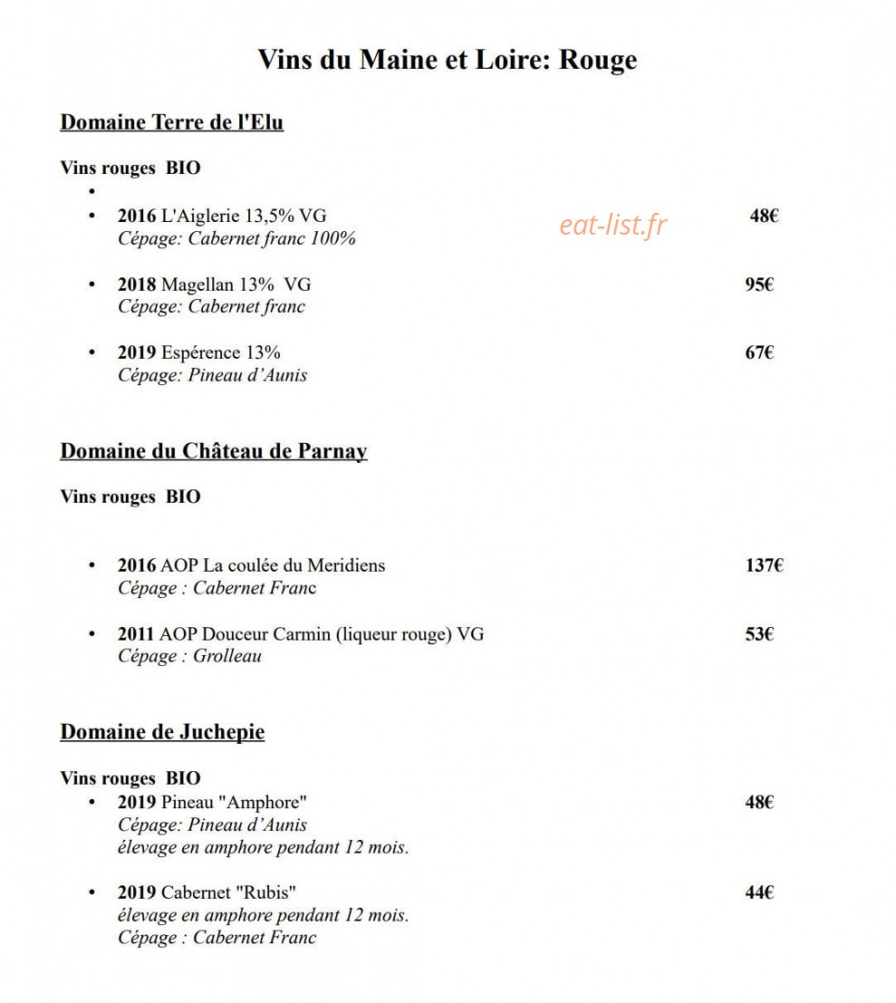 Beer's Corner — carte page 11