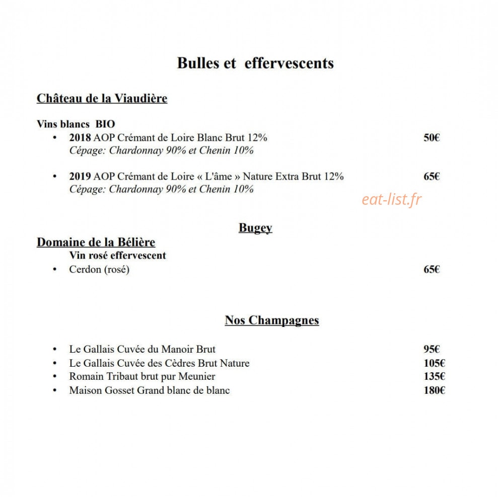 Beer's Corner — carte page 16